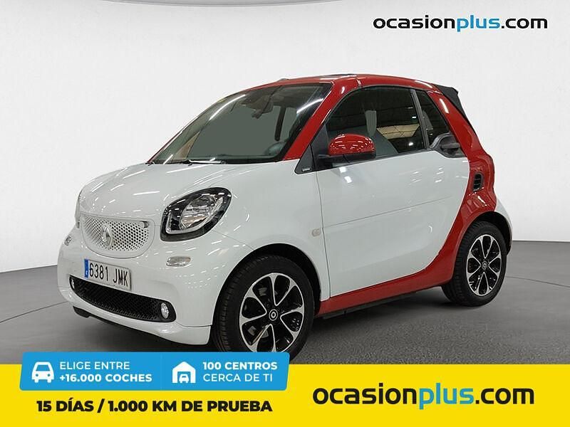 Blanco Usado 2016 Smart ForTwo Cabrio Passion Descapotable | 13.550 € (Precio justo) - Imagen 1/4