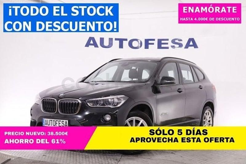 Usado BMW X1 136 CV (100 kW) 2017 Negro SUV