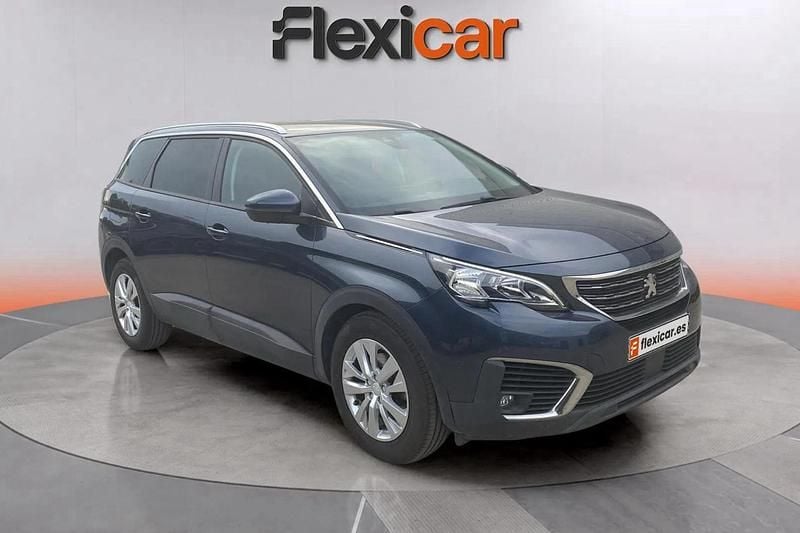 Azul Usado 2017 Peugeot 5008 Active+ Monovolumen | 12.990 € (Buen precio) - Imagen 1/4