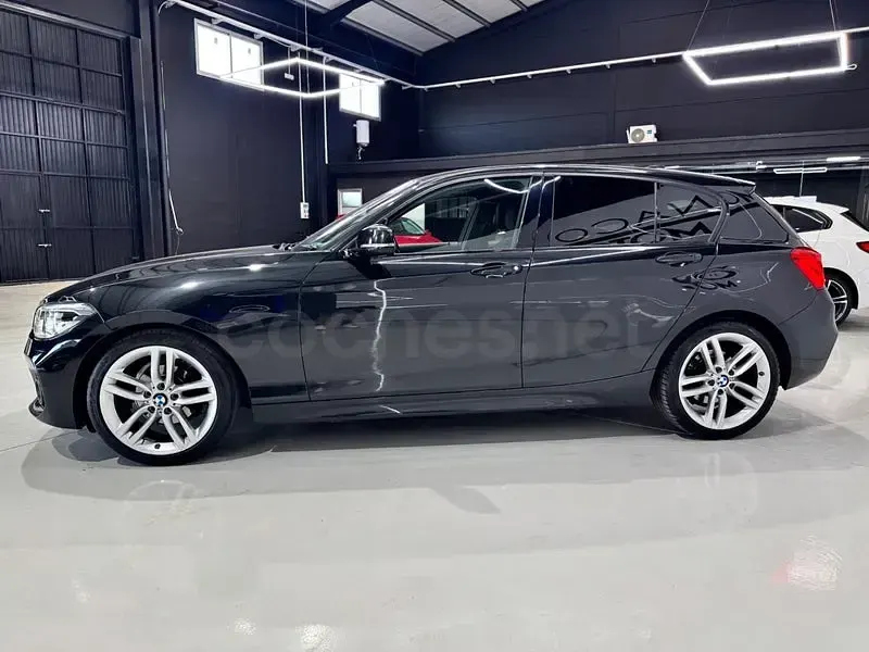 Usado BMW 116 116 CV (85 kW) 2016 Negro Utilitario