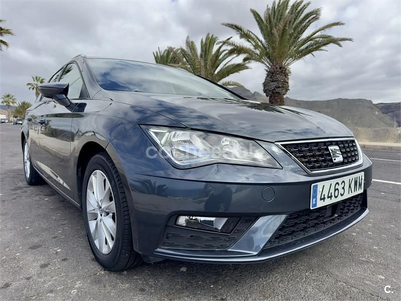Gris / plata Usado 2019 Seat Leon ST Style Familiar | 12.800 € (Precio justo) - Imagen 1/4