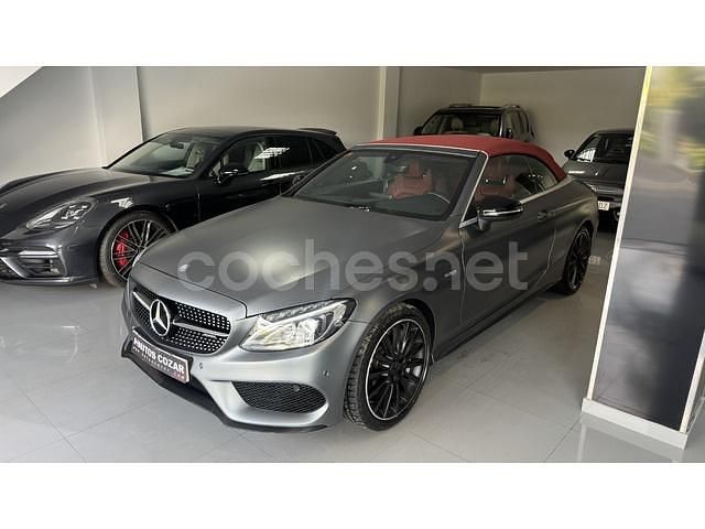 Usado Mercedes C43 AMG 367 CV (269 kW) 2017 Gris / plata Descapotable