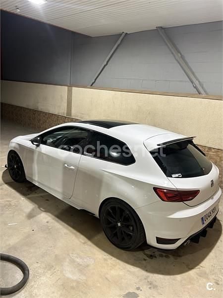 Usado Seat Leon SC FR 150 CV (110 kW) 2017 Blanco Utilitario