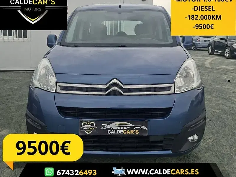 Usado Citroën Berlingo Feel 100 CV (73 kW) 2016 Azul Monovolumen