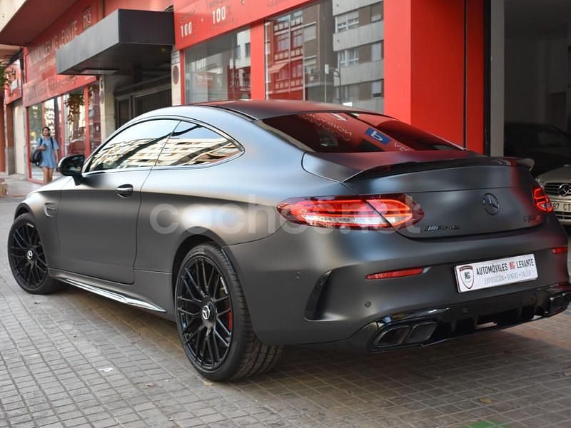 Usado Mercedes C63S AMG 510 CV (375 kW) 2020 Gris / plata Coupe