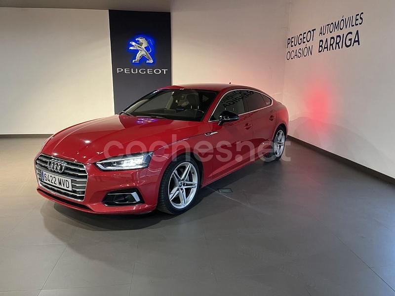 Usado Audi A5 Sportback Advanced Plus 190 CV (139 kW) 2019 Rojo Utilitario