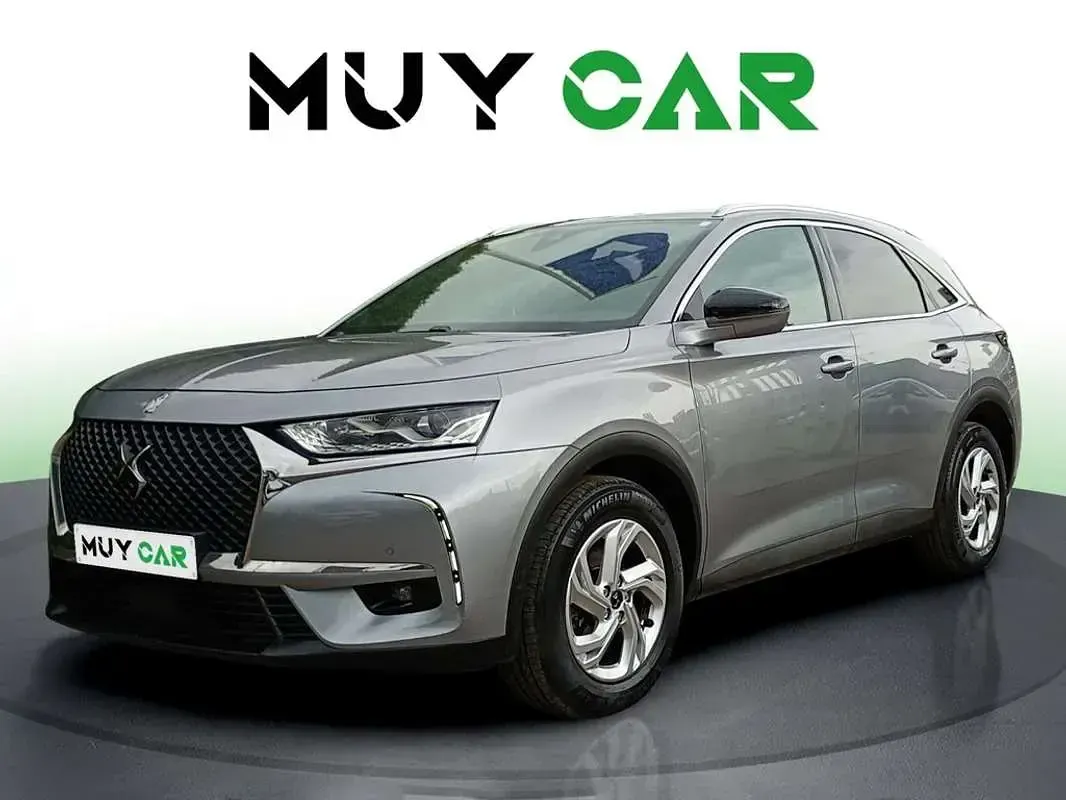 Usado DS Automobiles DS7 Crossback Be Chic 129 CV (94 kW) 2018 Gris SUV