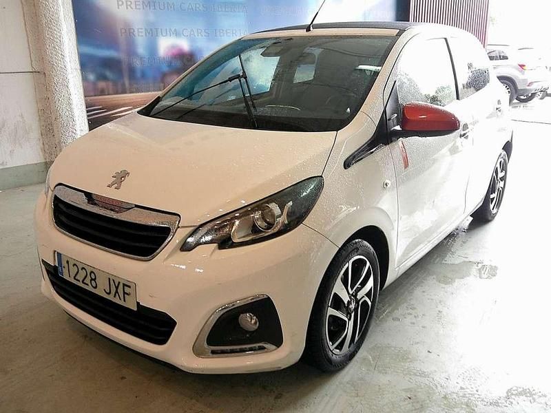 Blanco Usado 2017 Peugeot 108 Roland Garros Utilitario | 5790 € (Precio justo) - Imagen 1/4