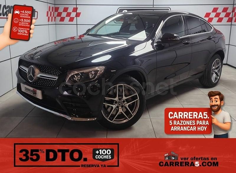 Usado Mercedes GLC250 211 CV (155 kW) 2018 Negro SUV
