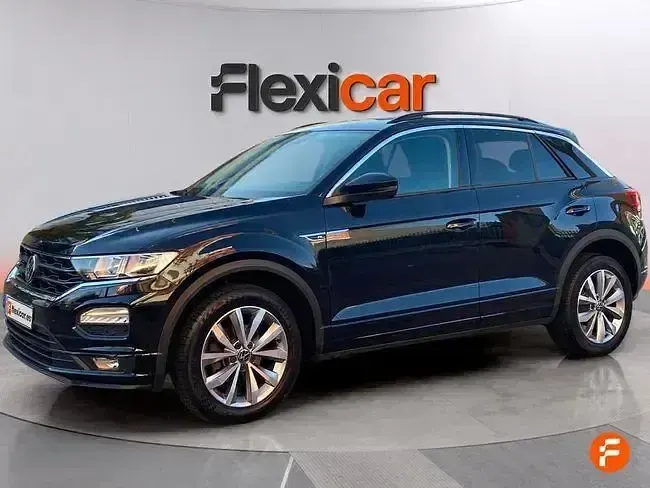 Usado VW T-Roc R-line 150 CV (110 kW) 2021 Negro SUV