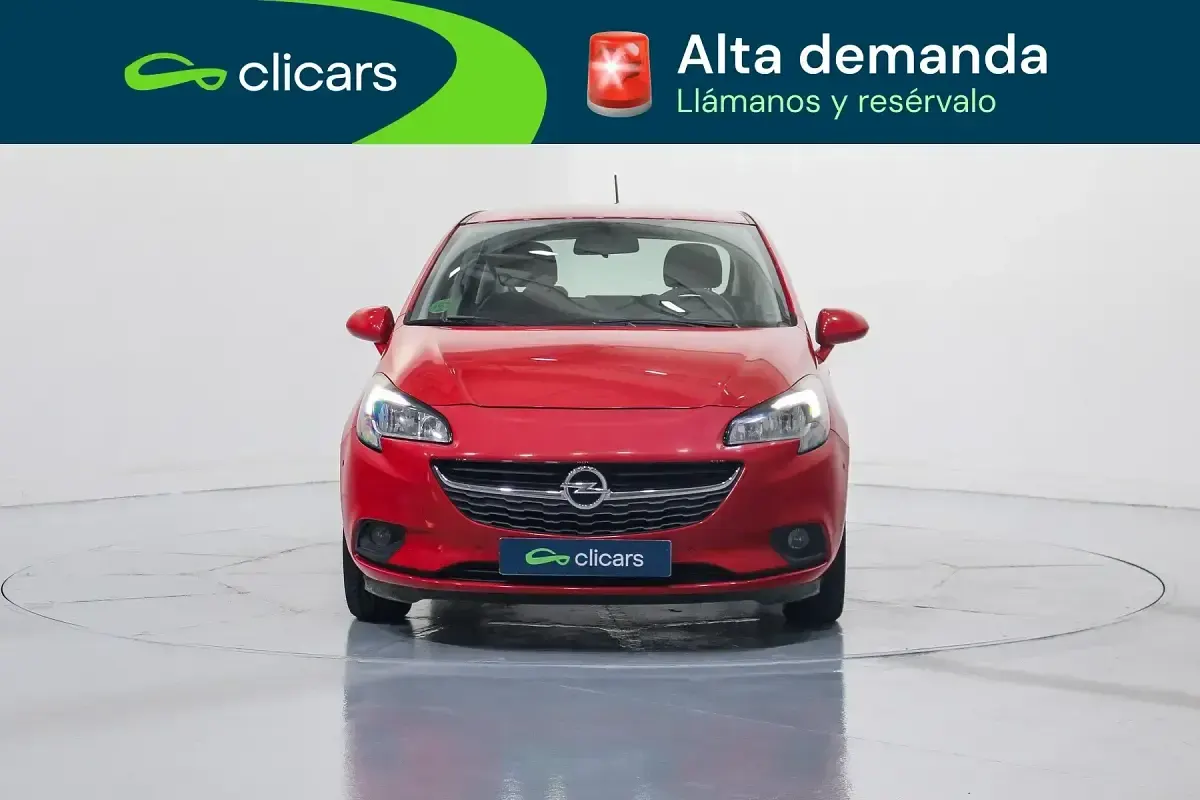 Usado Opel Corsa Selective 90 CV (66 kW) 2017 Rojo Utilitario