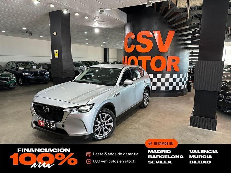 Gris Usado 2023 Mazda CX-60 Exclusive-Line SUV | 31.450 € (Buen precio) - Imagen 1/4