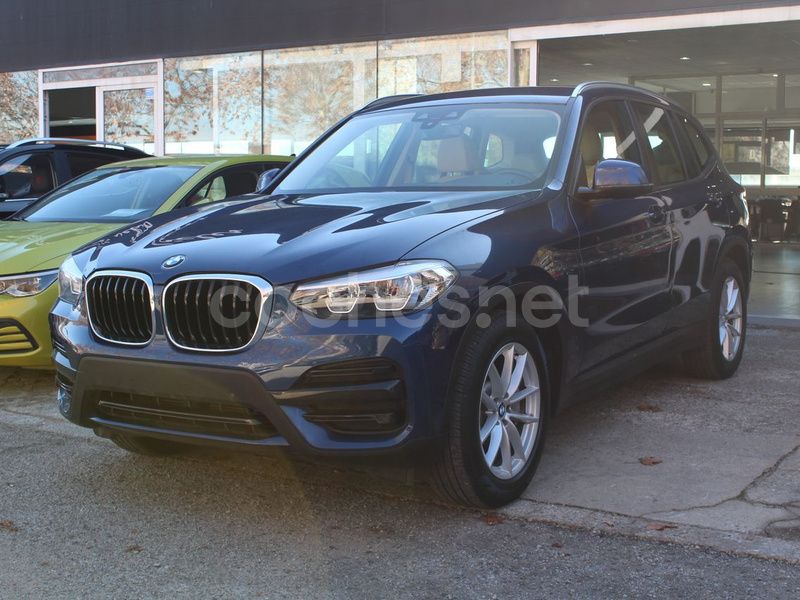Azul Usado 2021 BMW X3 SUV | 27.850 € - Imagen 1/4