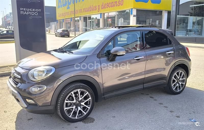 Usado Fiat 500X Cross 120 CV (88 kW) 2017 Marrón SUV