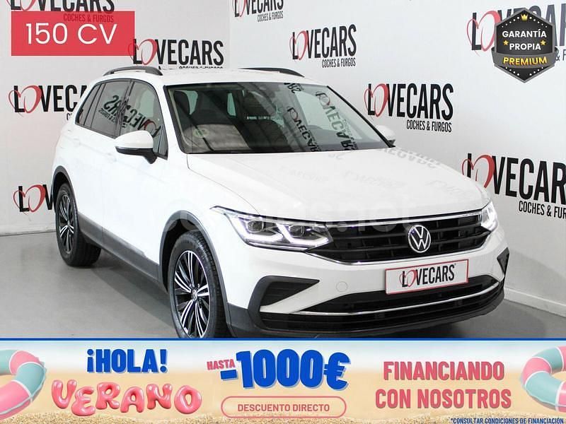 Blanco Usado 2021 VW Tiguan Life SUV | 24.500 € (Precio justo) - Imagen 1/3