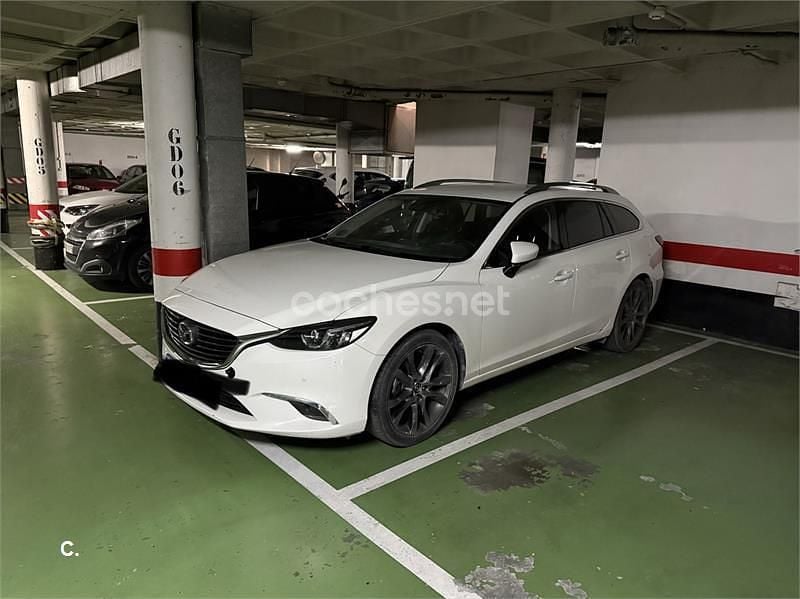 Usado Mazda 6 Luxury 150 CV (110 kW) 2015 Blanco Familiar
