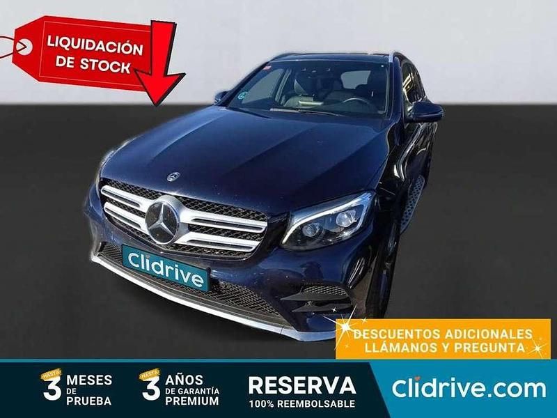 Usado Mercedes GLC250 204 CV (150 kW) 2018 Azul SUV
