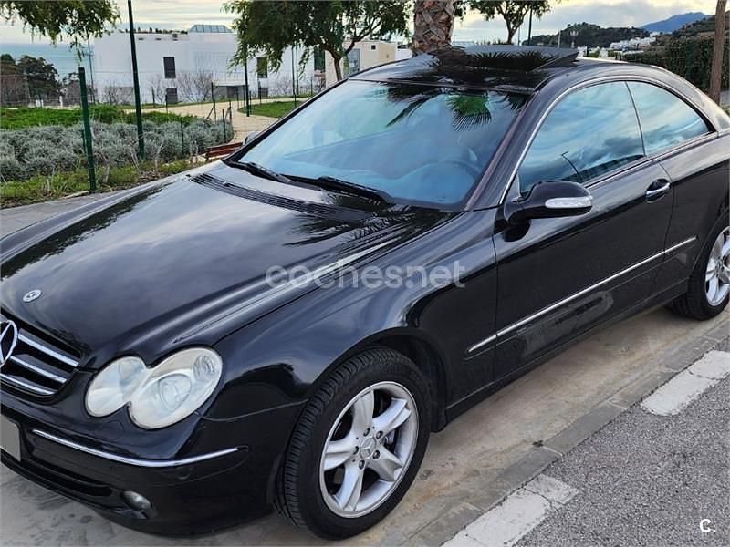 Usado Mercedes CLK320 Avantgarde 218 CV (160 kW) 2002 Negro Coupe