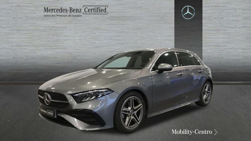 Gris Usado 2024 Mercedes A180 Berlina | 32.900 € (Precio justo) - Imagen 1/4