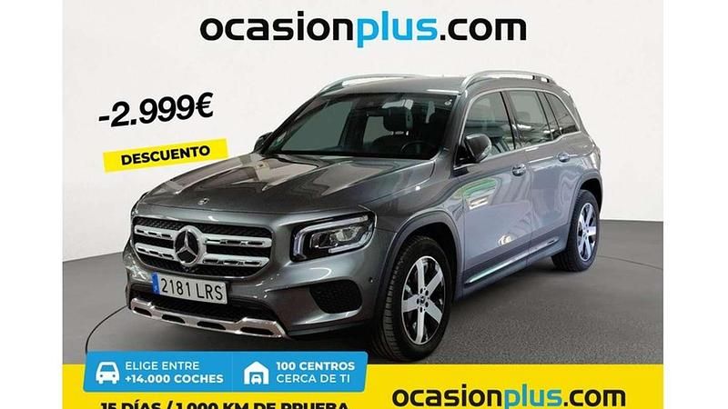 Gris Usado 2021 Mercedes GLB200 SUV | 29.991 € (Super precio) - Imagen 1/4