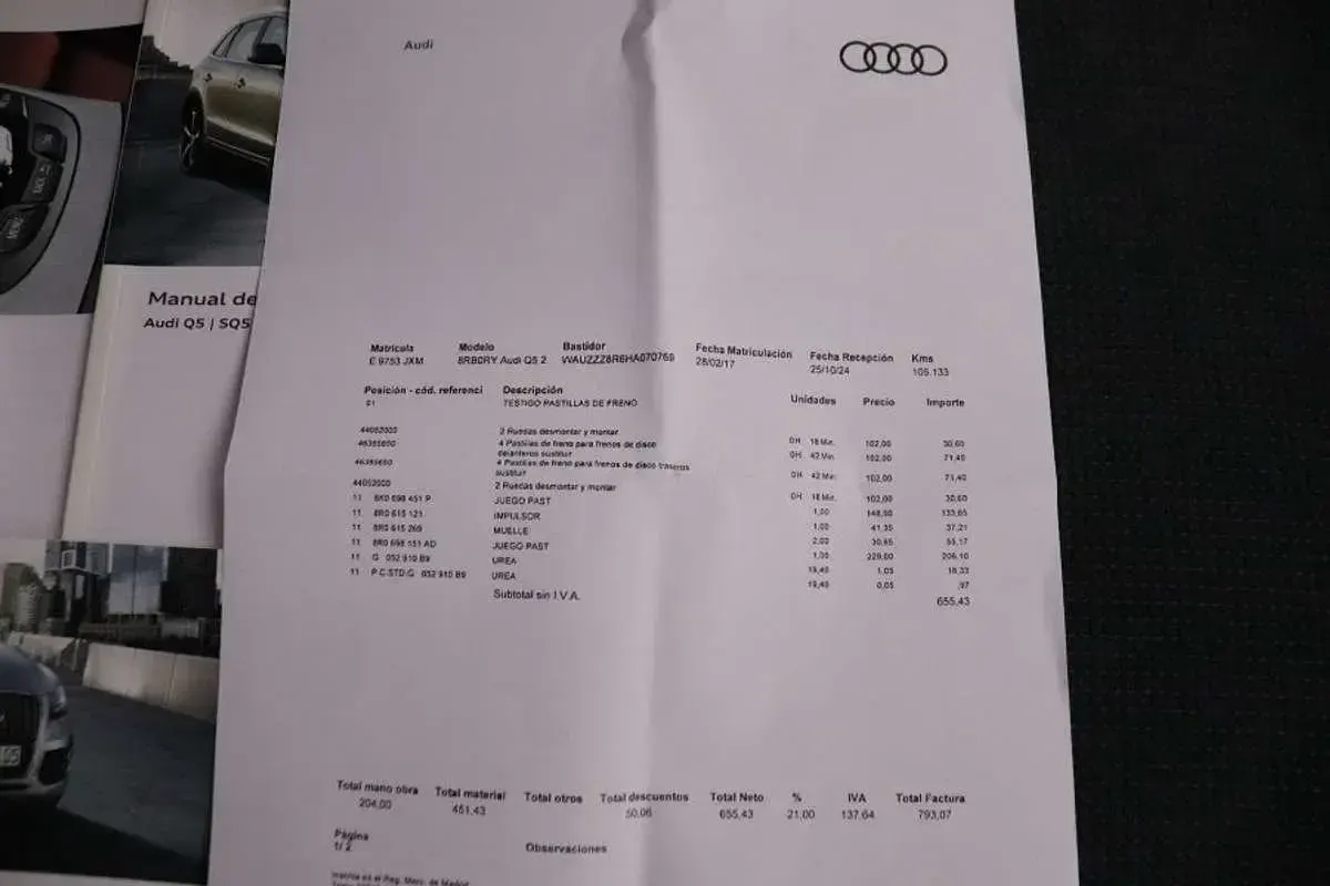 Używany Audi Q5 S-Line 190 KM (139 kW) 2017 SUV