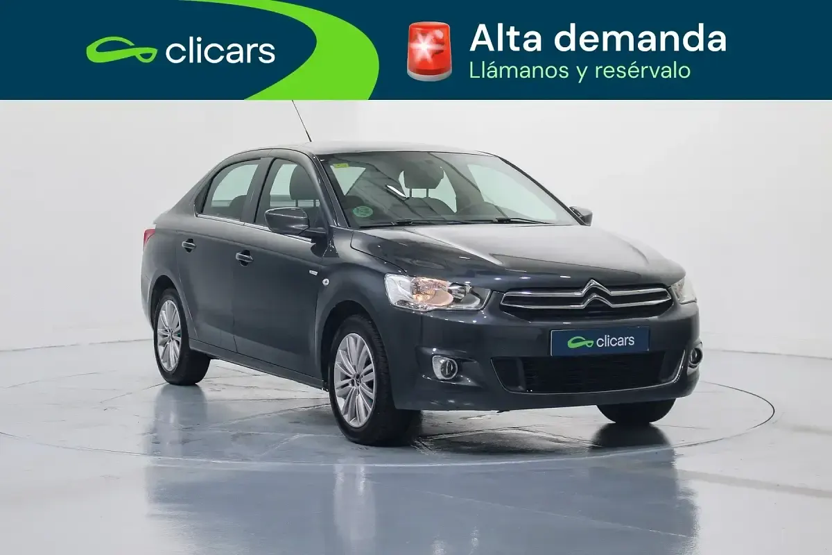 Usado Citroën C-Elysee I Exclusive 82 CV (60 kW) 2015 Gris Berlina