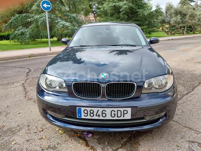 Azul Usado 2008 BMW 118 Efficient Dynamics Utilitario | 7200 € (Precio justo) - Imagen 1/4