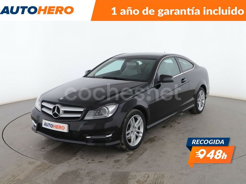 Negro Usado 2013 Mercedes C220 Coupe | 16.799 € (Buen precio) - Imagen 1/3
