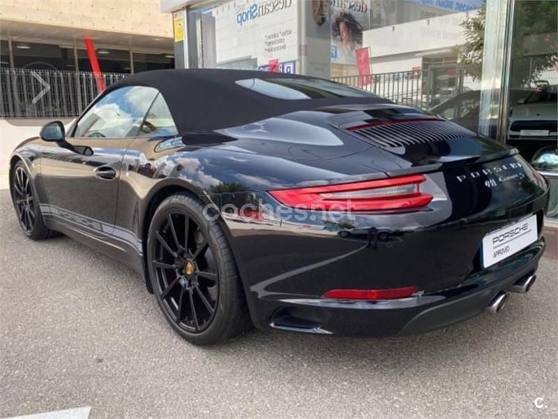 Negro Usado 2016 Porsche 911 Carrera S Cabriolet Descapotable | 100.000 € - Imagen 1/3