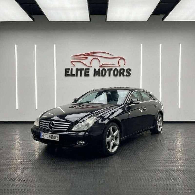 Usado Mercedes CLS500 306 CV (225 kW) 2005 Negro Coupe