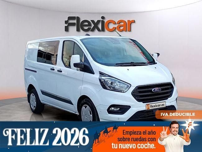 Blanco Usado 2022 Ford Transit Custom Berlina | 23.990 € (Buen precio) - Imagen 1/4