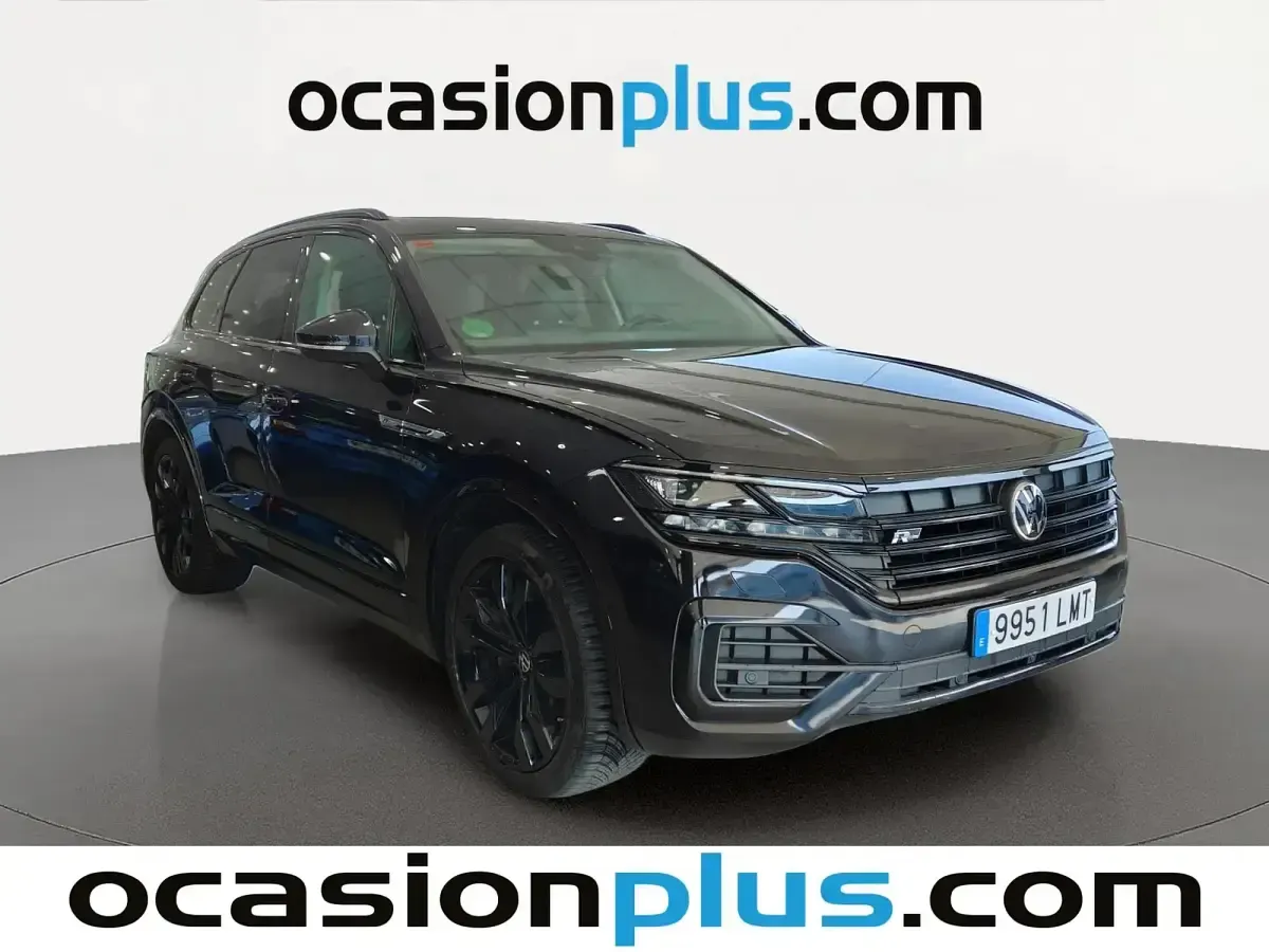 Usado VW Touareg R-line 231 CV (169 kW) 2021 Negro SUV