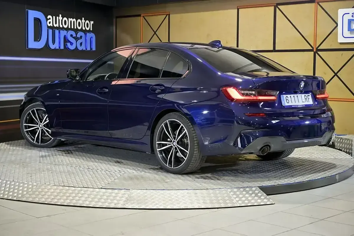 Usado BMW 320e 190 CV (139 kW) 2021 Azul Berlina