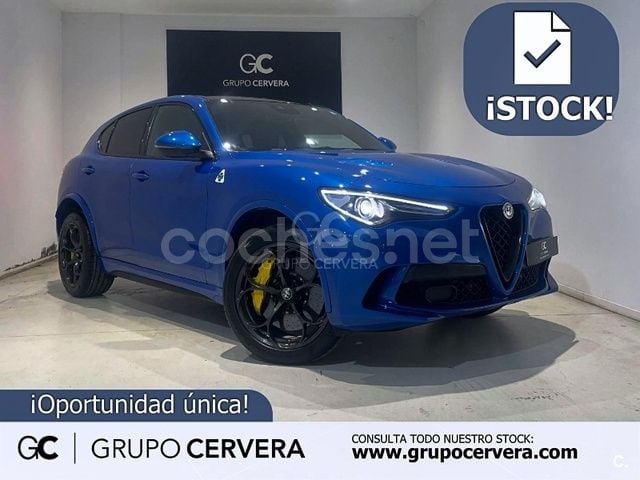 Azul Usado 2021 Alfa Romeo Stelvio SUV | 55.990 € - Imagen 1/4