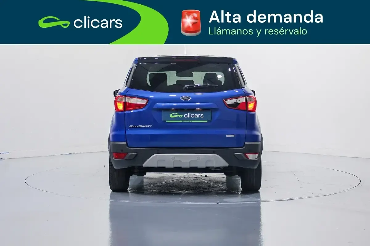 Usado Ford Ecosport Titanium 125 CV (91 kW) 2017 Azul SUV