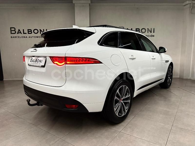 Usado Jaguar F-Pace R-Sport 180 CV (132 kW) 2017 Blanco SUV