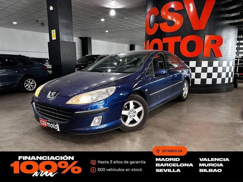 Azul Usado 2007 Peugeot 407 Berlina | 2650 € (Super precio) - Imagen 1/4