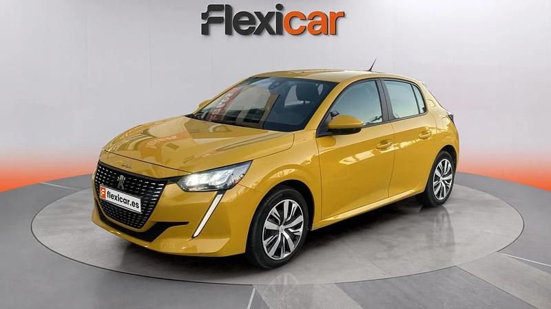 Usado Peugeot 208 Active 102 CV (75 kW) 2020 Amarillo Utilitario
