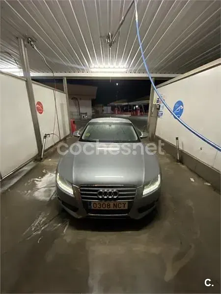 Usado Audi A5 190 CV (139 kW) 2010 Gris / plata Coupe