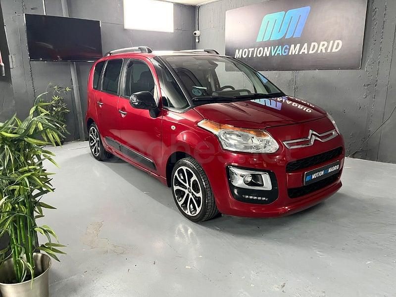 Usado Citroën C3 Picasso Feel 110 CV (80 kW) 2017 Granate Monovolumen