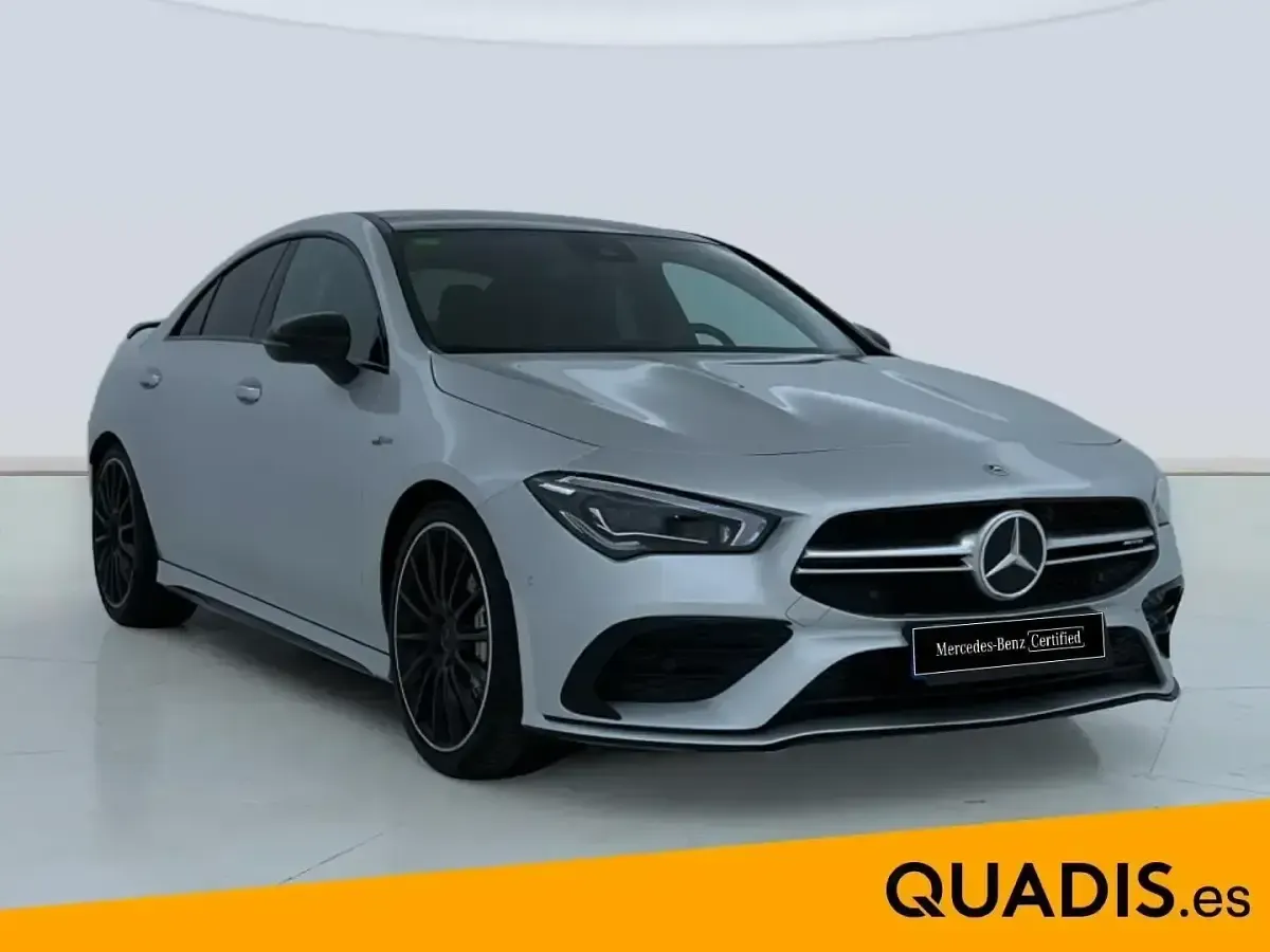 Usado Mercedes CLA35 AMG AMG 306 CV (225 kW) 2022 Gris Coupe