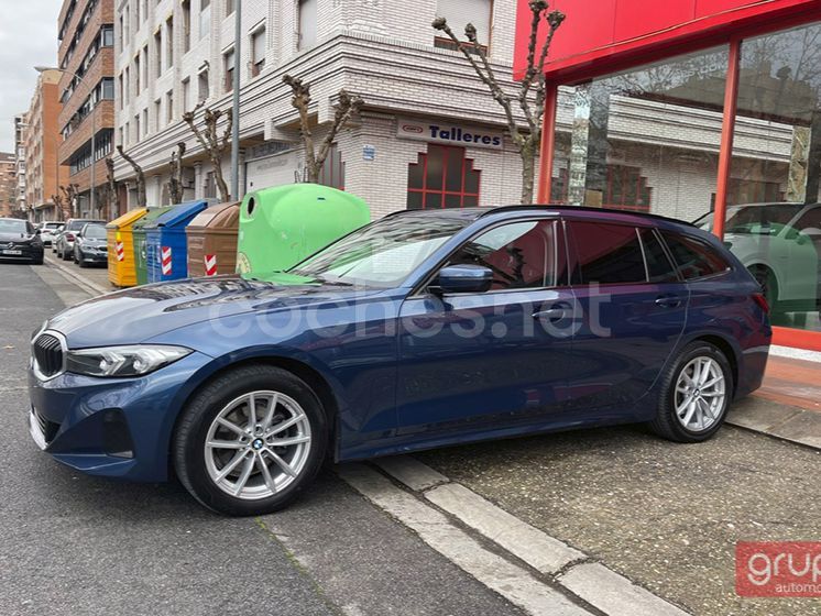 Usado BMW 320e Shadowline 190 CV (139 kW) 2022 Azul Familiar