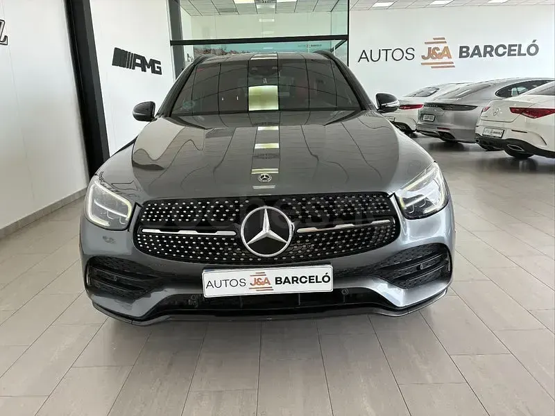 Usado Mercedes GLC220 170 CV (125 kW) 2019 Gris / plata SUV