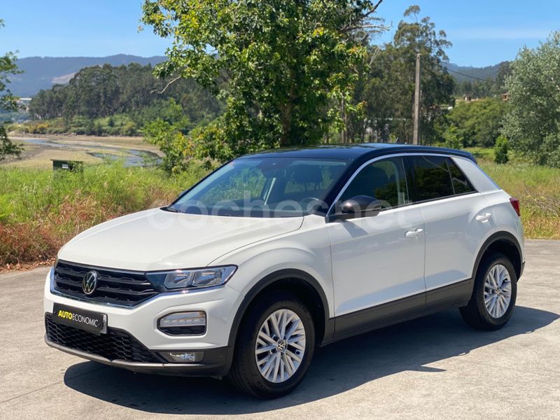 Blanco Usado 2021 VW T-Roc Edition SUV | 15.900 € (Precio justo) - Imagen 1/4