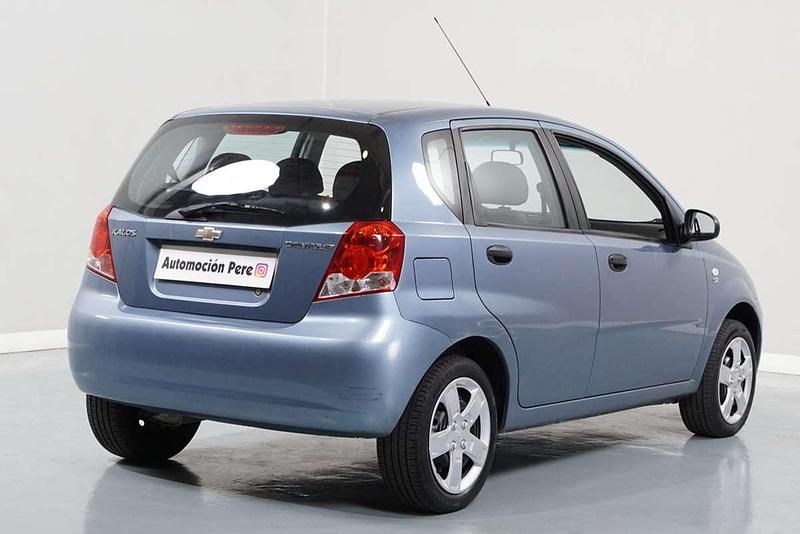 Usado Chevrolet Kalos SE 72 CV (52 kW) 2007 Azul Utilitario