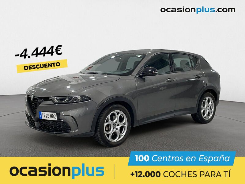 Gris Usado 2022 Alfa Romeo Tonale Sprint SUV | 24.800 € (Precio justo) - Imagen 1/4