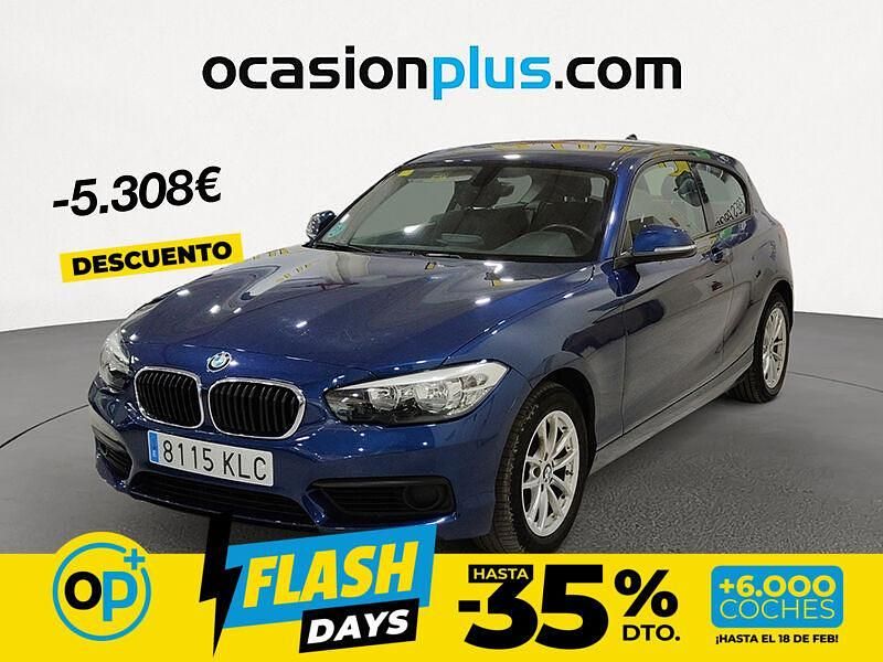 Usado BMW 120 184 CV (135 kW) 2018 Azul Utilitario
