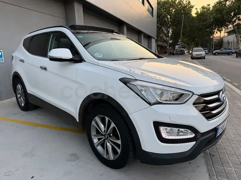 Usado Hyundai Santa Fe 200 CV (147 kW) 2015 Blanco SUV