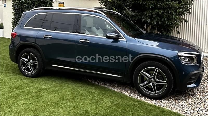Azul Usado 2021 Mercedes GLB200 SUV | 40.900 € (Caro) - Imagen 1/4