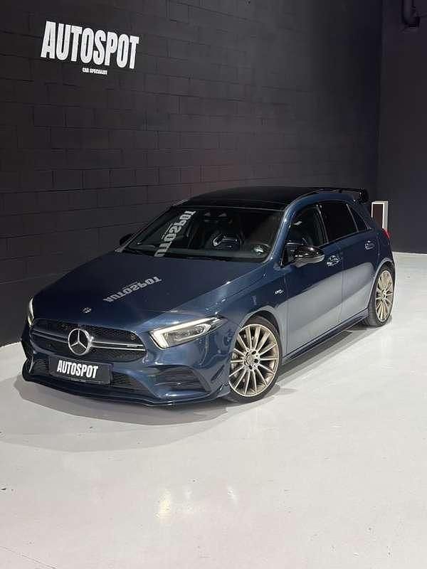 Verde Usado 2021 Mercedes A35 AMG AMG Utilitario | 35.999 € (Precio justo) - Imagen 1/4